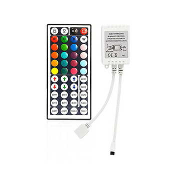 Контролер за RGB LED лента с 44 клавиша за 12V SMD 2835 5050 RGB LED лента за безжично дистанционно управление