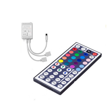 44Key Rgb контролер DC 12-24V Led светлини Лента 2835 5050 3528 Rgb Led лента IR дистанционно управление Rgb светлини 4 пинови ленти