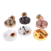 E27 universalus lempos laikiklis, atsparus aukštai temperatūrai keraminis sraigtinis lempos galvutė, metalinė 180 laipsnių vairo lempos lizdo laikiklis Naujas