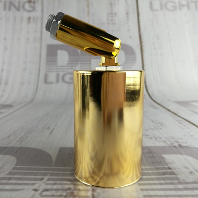 E27 σιδερένιο κάλυμμα με πλαστική πρίζα βάση φωτιστικού τοίχου AC110V/2220V Στήριγμα λαμπτήρα Edison με γωνιακό βραχίονα