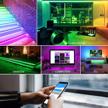 Bluetooth APP RGB RGBW Led Controller DC5-24V Voice Music Control 38 Keys 16 Million Colors with Timer Mode for 5050 2835 Strip