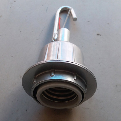 E26 E27 Șurub rezistent la praf/la apă Porțelan DIY Zootehnie Veterinară Fermă Soclu de lumină Rezistent la temperaturi ridicate Suport lampă Tee