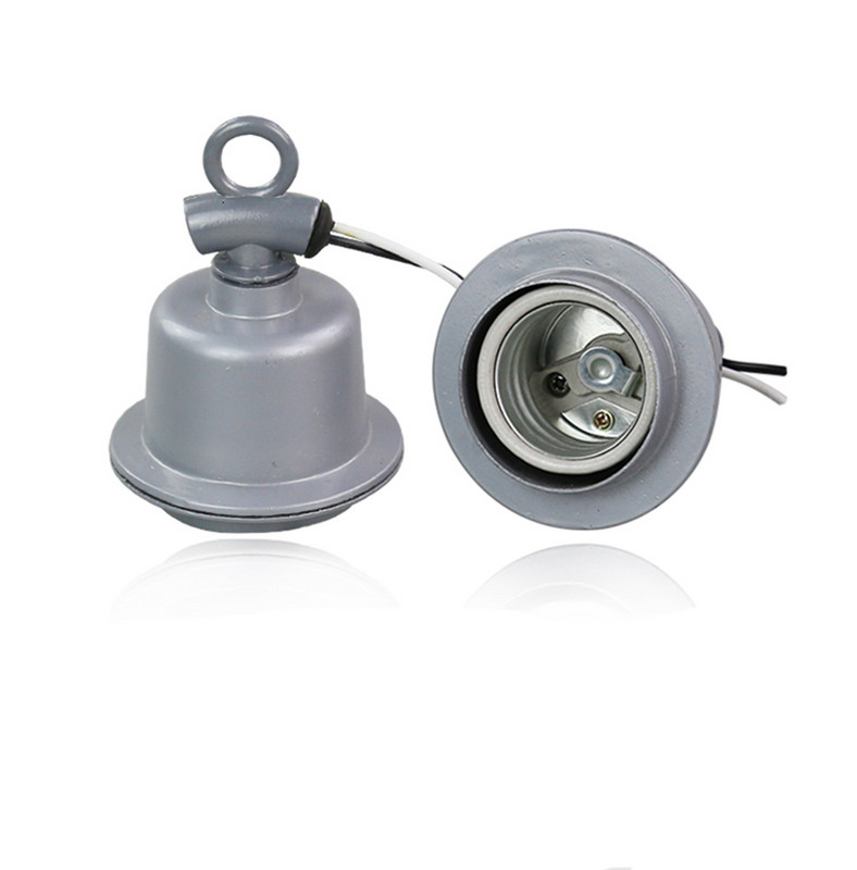 E26 E27 Șurub rezistent la praf/la apă Porțelan DIY Zootehnie Veterinară Fermă Soclu de lumină Rezistent la temperaturi ridicate Suport lampă Tee