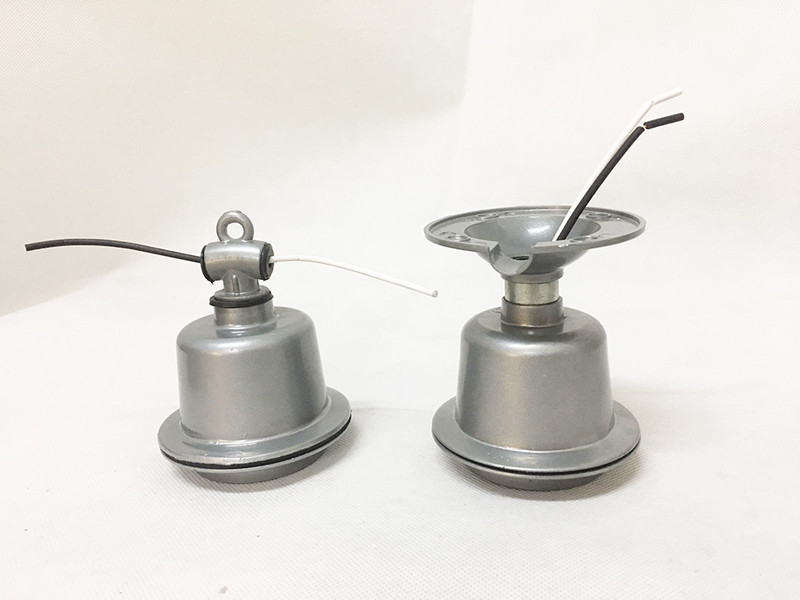 E26 E27 Șurub rezistent la praf/la apă Porțelan DIY Zootehnie Veterinară Fermă Soclu de lumină Rezistent la temperaturi ridicate Suport lampă Tee