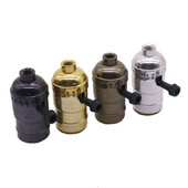 1 Buc Clasic Retro Edison E27 Soclu de lampă Suport de lumină Edison Vintage Suport pentru becuri industriale Socluri pentru lămpi Accesorii pentru iluminat Socuri pentru lămpi