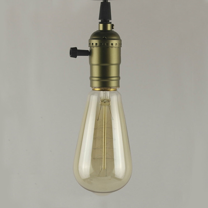 1 Buc Clasic Retro Edison E27 Soclu de lampă Suport de lumină Edison Vintage Suport pentru becuri industriale Socluri pentru lămpi Accesorii pentru iluminat Socuri pentru lămpi