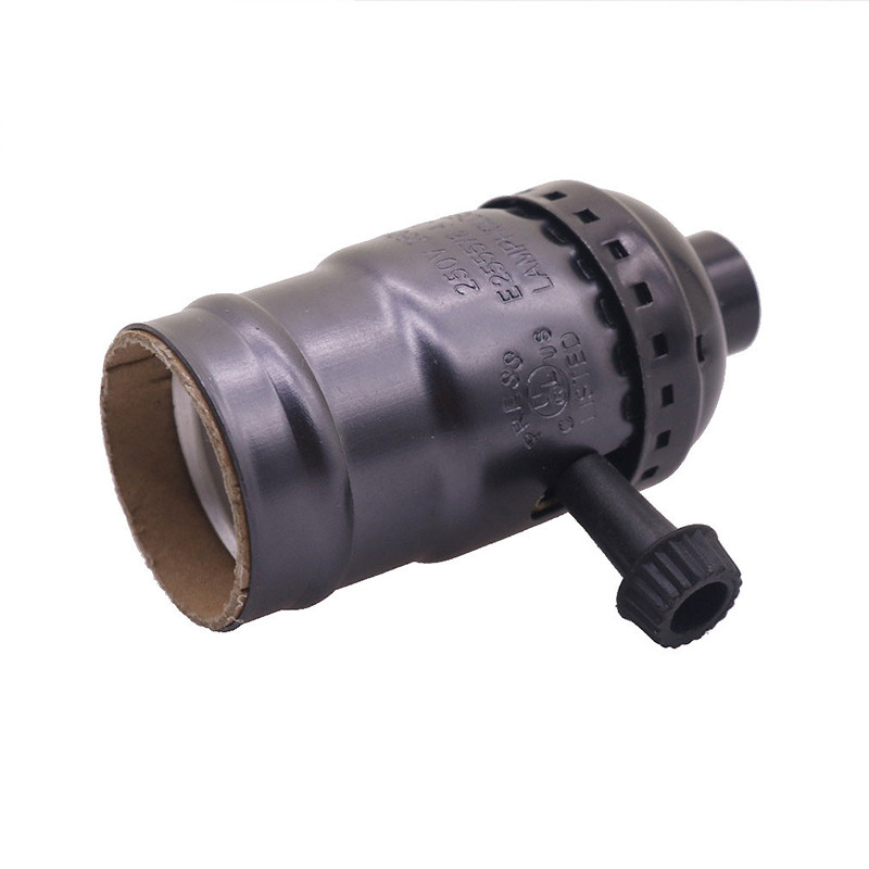 1 Buc Clasic Retro Edison E27 Soclu de lampă Suport de lumină Edison Vintage Suport pentru becuri industriale Socluri pentru lămpi Accesorii pentru iluminat Socuri pentru lămpi