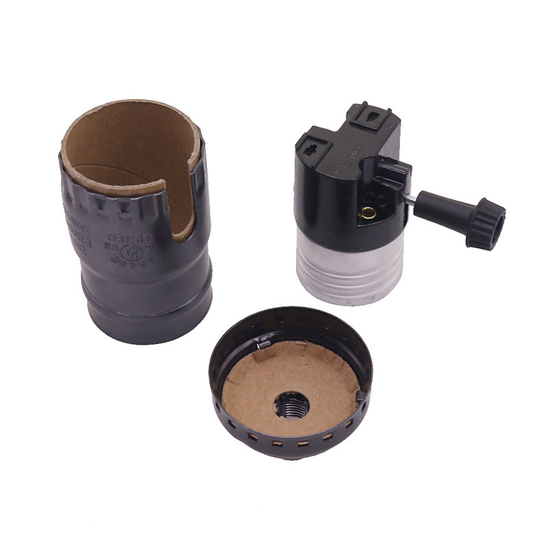 1 Buc Clasic Retro Edison E27 Soclu de lampă Suport de lumină Edison Vintage Suport pentru becuri industriale Socluri pentru lămpi Accesorii pentru iluminat Socuri pentru lămpi