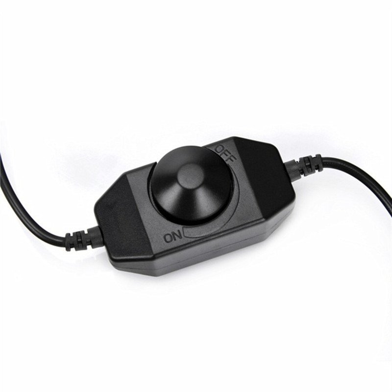 DC 5V USB LED Buton Dimmer DC 5V Panglică Reglarea luminozității Comutator Controler Conector pentru 5050 3528 2835 5 Volți Bandă Lumini