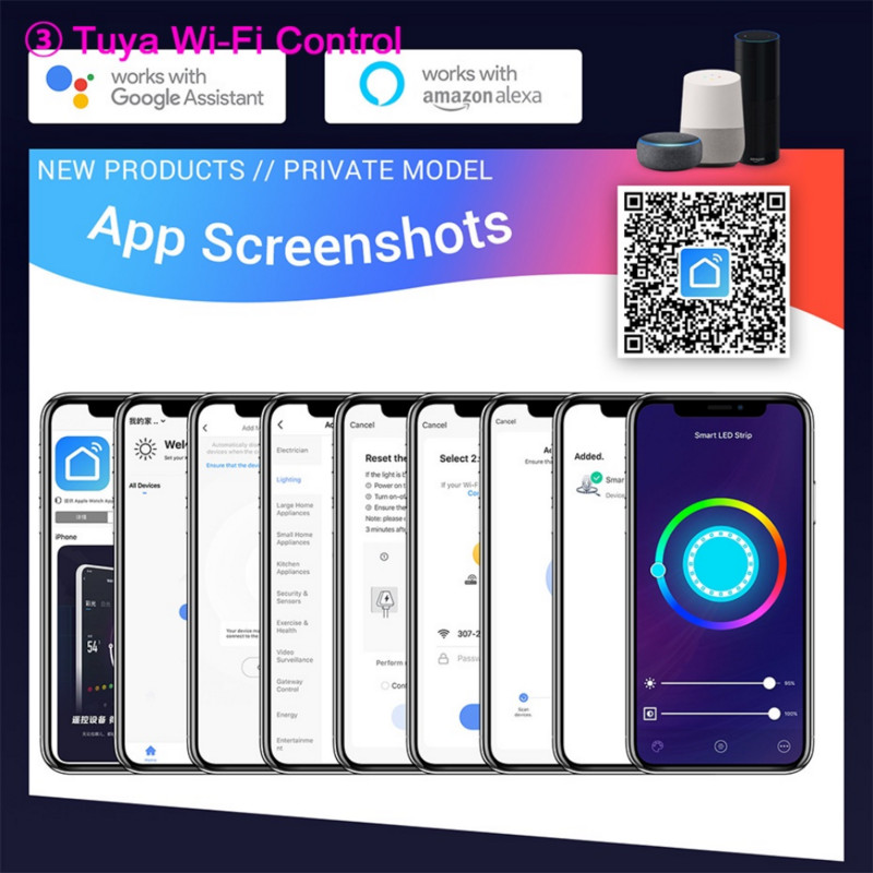 Smart Life RGB-kontroller RGB LED-ribavalgustiga ühilduva Alexa Google Home'i infrapuna-Bluetooth Led Neoon RGB-kontrolleri jaoks