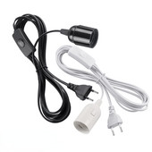1,8 m Suport bază lampă Cablu cablu de alimentare 220V E27 Cablu comutator de alimentare electrică pentru suspendat suspendat priză UE SUA