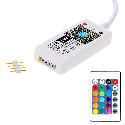DC5V 12V 24V RGB Led Wifi kontroller LED-kontroller Ainult 5050 2835 RGB LED-riba jaoks/24Key/44Key WIFI-kontroller Magic Home