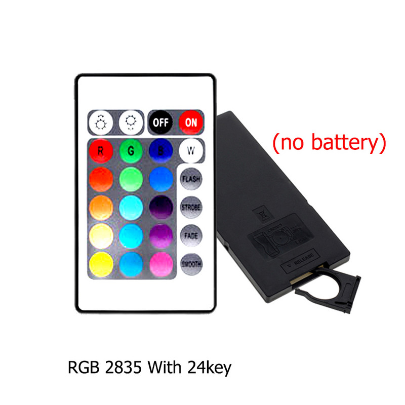 DC5V 12V 24V RGB Led Wifi kontroller LED-kontroller Ainult 5050 2835 RGB LED-riba jaoks/24Key/44Key WIFI-kontroller Magic Home