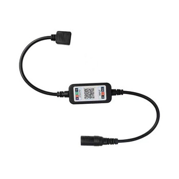 USB Mini RGB Bluetooth контролер DC 5V 12V 24V Музикален Bluetooth контролер Контролер за светлинна лента за 2835 5050 RGB LED лента