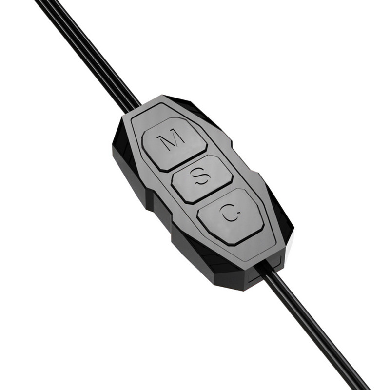 3PIN 4PIN DC5V 12V ARGB RGB LED gaismas sloksnes spiedpogas iebūvēts mini manuālais kontrolieris SATA barošanas ports datora resursdatoram