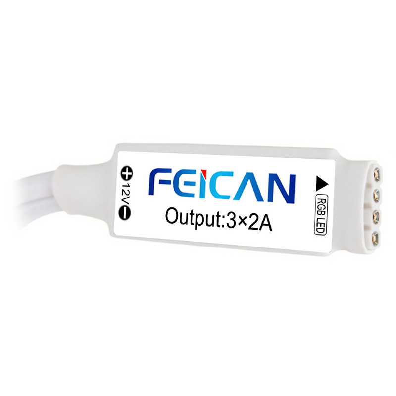 Λωρίδα LED RGB Controller 12V LED Dimmer Light Color Control 44 Key IR Τηλεχειριστήριο για ταινία LED οπίσθιου φωτισμού κορδέλα νέον