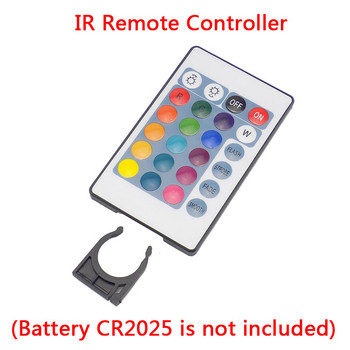 DC 12V RGB Led strip light 24 44 Keys IR Remote Controller ρυθμιζόμενος διακόπτης για SMD 3528/5050/5730/5630/LED Φωτισμός ταινίας O1