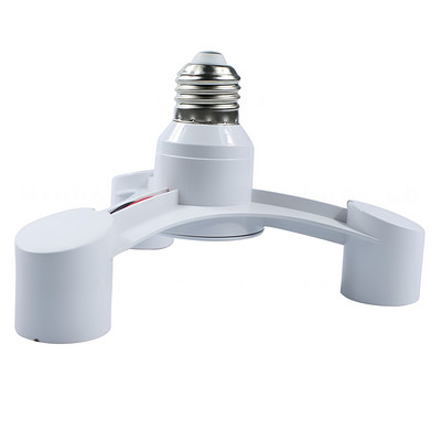 Augstas kvalitātes 2In1 3In1 E27 līdz E27 pagarinātas LED lampas spuldžu ligzda 220v 110v 85-265v sadalītāja adaptera turētājs fotostudijai