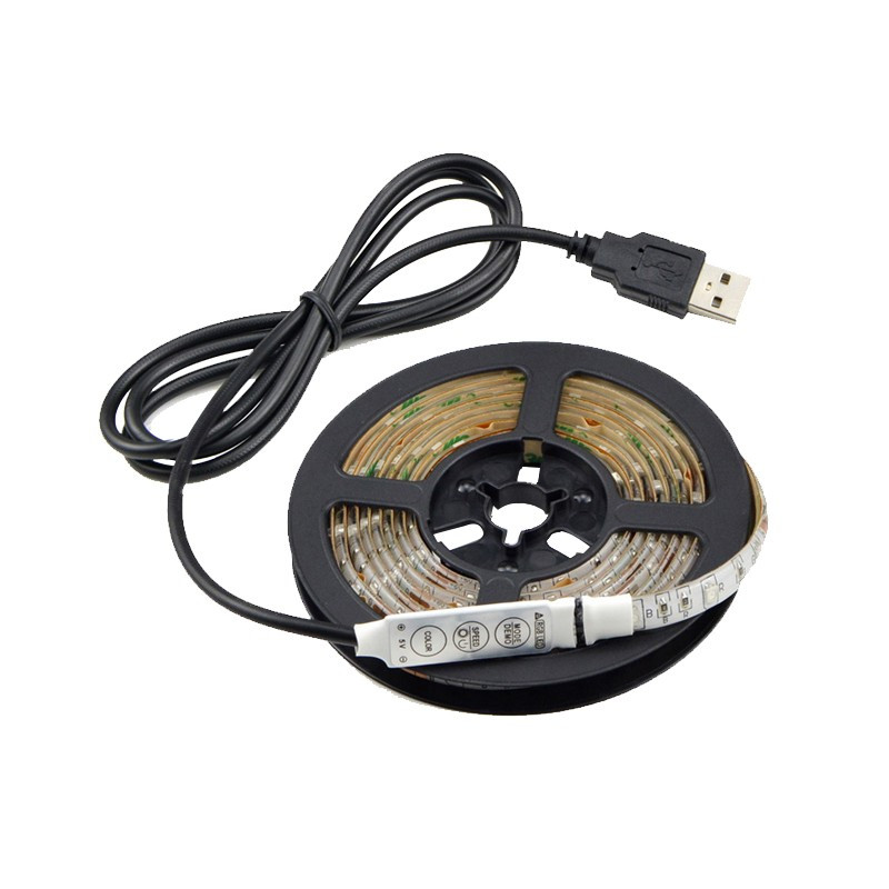 DC 5V USB LED RGB Controller Mini 3Keys Dimmer 24Key 44key IR Remoter 17Keys RF Wireless Remoter Control for USB RGB LED Strip