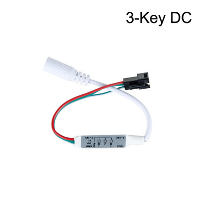 RF diaľkové ovládanie 14-klávesové 17-klávesové 21-klávesové mini 3-klávesové bezdrôtové diaľkové RGB ovládač USB DC 5V-24V pre LED pásy WS2812 WS2811 1903
