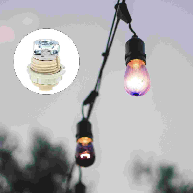 Lizdinės lempos lempos laikiklis G9 lemputės keitimas keraminis pagrindas halogeninis kištukas išvesties gaubtas Harpadapteris Žiedinis liustra lempos laikiklio dangtelis