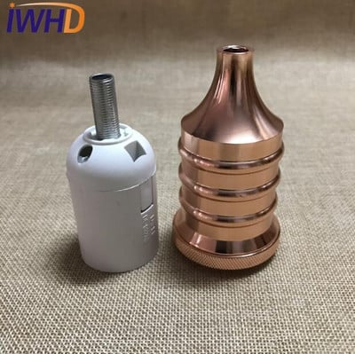 Suport lampă cu soclu E27 de epocă Stil mansardă Stil industrial E27 Edison Suport lampă bază pentru soclu cu suspendare