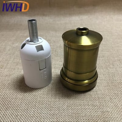 Suport lampă cu soclu E27 de epocă Stil mansardă Stil industrial E27 Edison Suport lampă bază pentru soclu cu suspendare