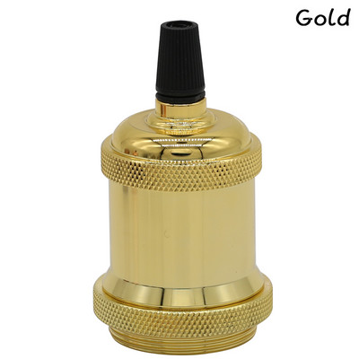 Suport pentru bec cu suspendare vintage E27 Soclu cu șurub bază 110V 220V Aluminiu Industrial Fitinguri retro Suport lampă pentru casă