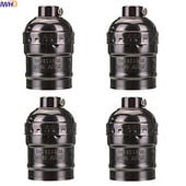 IWHD Diy Portalampada Vintage E27 pistikupesa lambi alus tööstuslik lambipesa Edison E27 lambihoidja