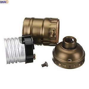 IWHD Diy Portalampada Vintage E27 pistikupesa lambi alus tööstuslik lambipesa Edison E27 lambihoidja