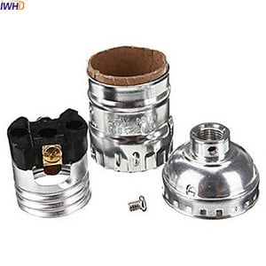 IWHD Diy Portalampada Vintage E27 pistikupesa lambi alus tööstuslik lambipesa Edison E27 lambihoidja