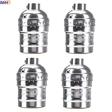 IWHD Diy Portalampada Vintage E27 pistikupesa lambi alus tööstuslik lambipesa Edison E27 lambihoidja