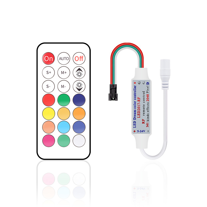 14-klahvi 21-klahviga RGB-kontroller USB-juhtmevaba RF-kaugjuhtimispult, WS2811 jaoks WS2812B valgusriba RGBW RGBWW LED-i hämardamine DC5-24V