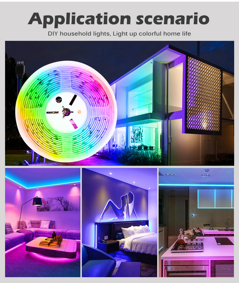 40 klahvi Muusika Häälsensor Kontroller Heli IR Kaugjuhtimispult Praktiline Kodupidu RGB 3528 5050 LED ribavalgus RGB kontrollerid