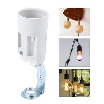 Υποδοχή Φωτιστικό Candelabra Φωτιστικό Holderbulb Inch Ringporcelain 1 Fixture Replacement Adapter E14 Chandelier Keyless E12 Base covers