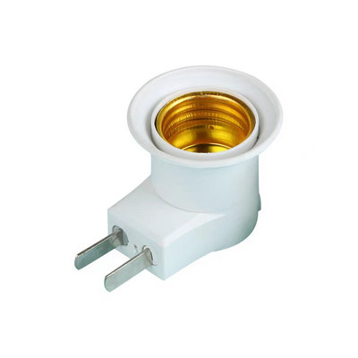 1 buc. Vânzare la cald, practic, alb, E27, priză de lumină LED, la suportul de priză UE, adaptor, convertor ON/OFF pentru bec