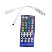 Λωρίδα LED IR 40 κλειδί rgbw τηλεχειριστήριο 4 καναλιών 5 ακίδων led ελεγκτής λωρίδα φως rf led ασύρματο dimmer