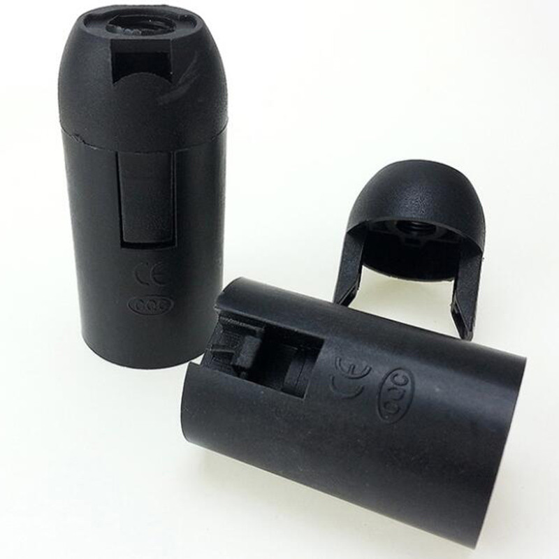 10 buc practic bec E14 suport lampă soclu abajur inel 2A 250V 2 culori mic capac cu șurub accesorii de iluminat