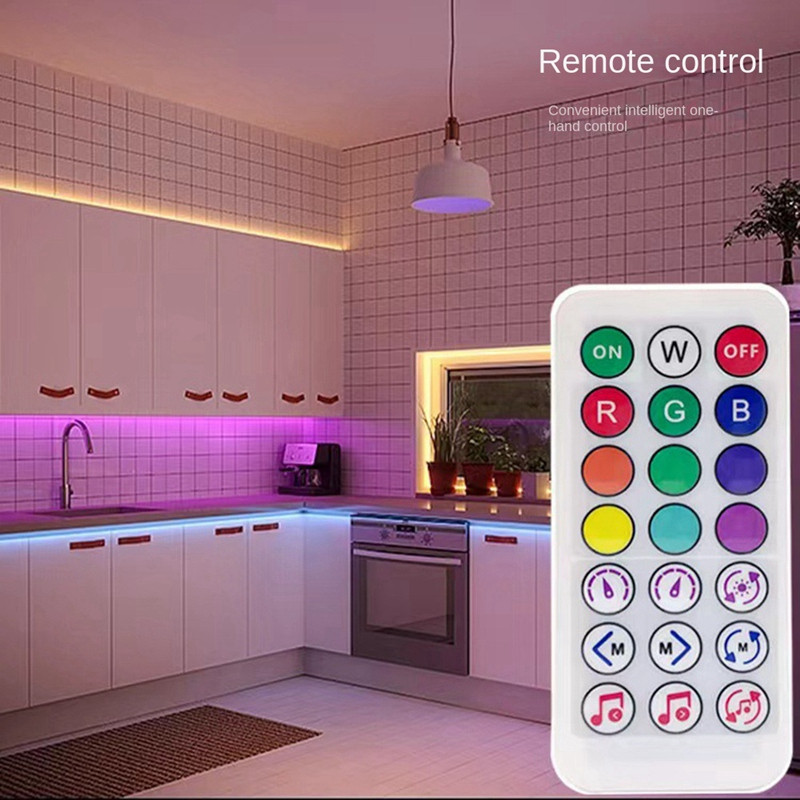 DC5V SP620E USB Bluetooth-muusika pikslikontrolleri osa komponent RF kaugjuhtimispult WS2812 RGB LED-riba valguslindile