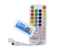 DC5-24V RGB RGBW Controler Muzică BT Smart APP Controler cu telecomandă IR cu 38 de taste sau control Bluetooth pentru bandă de lumină SMD COB LED