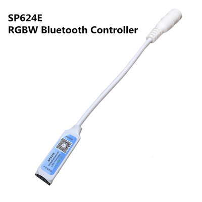 DC5-24V RGB RGBW Controler Muzică BT Smart APP Controler cu telecomandă IR cu 38 de taste sau control Bluetooth pentru bandă de lumină SMD COB LED