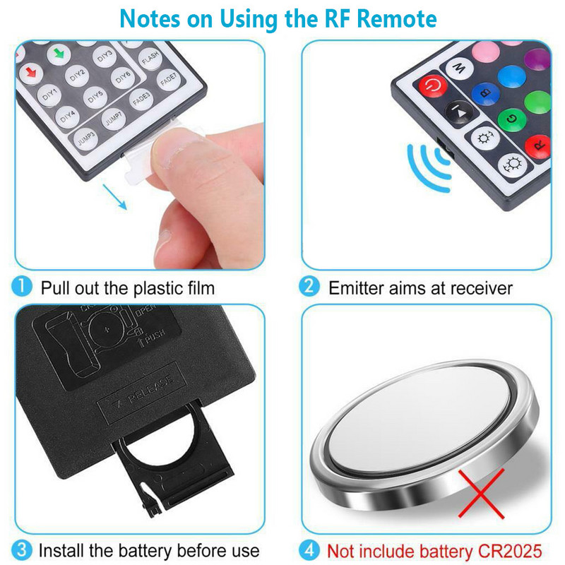 WS2811 WS2812B Led Pixels Strip Light Controller USB/DC MINI 3Keys RF 14/17/21Keys Led Tape Remote Controller DC5-24V