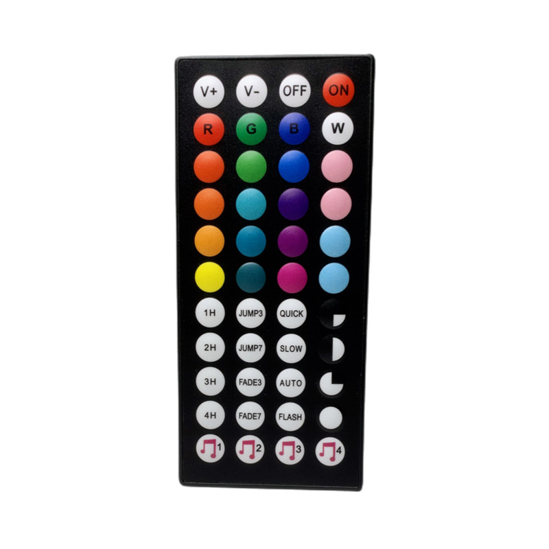 Bluetooth mūzikas LED kontrolieris 40 taustiņu LED IR tālvadības pults dimmer LED gaismas DC 5V 12V 24V 5050 RGB Ziemassvētku LED sloksnei