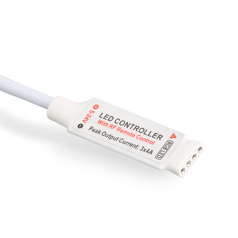 DC 5V-12V-24V RGB Mini RF Wireless SMD 5050 LED Controller Remote Driver Dimmer Strip Light 3014 2835 5630 For 3528 Home Decor