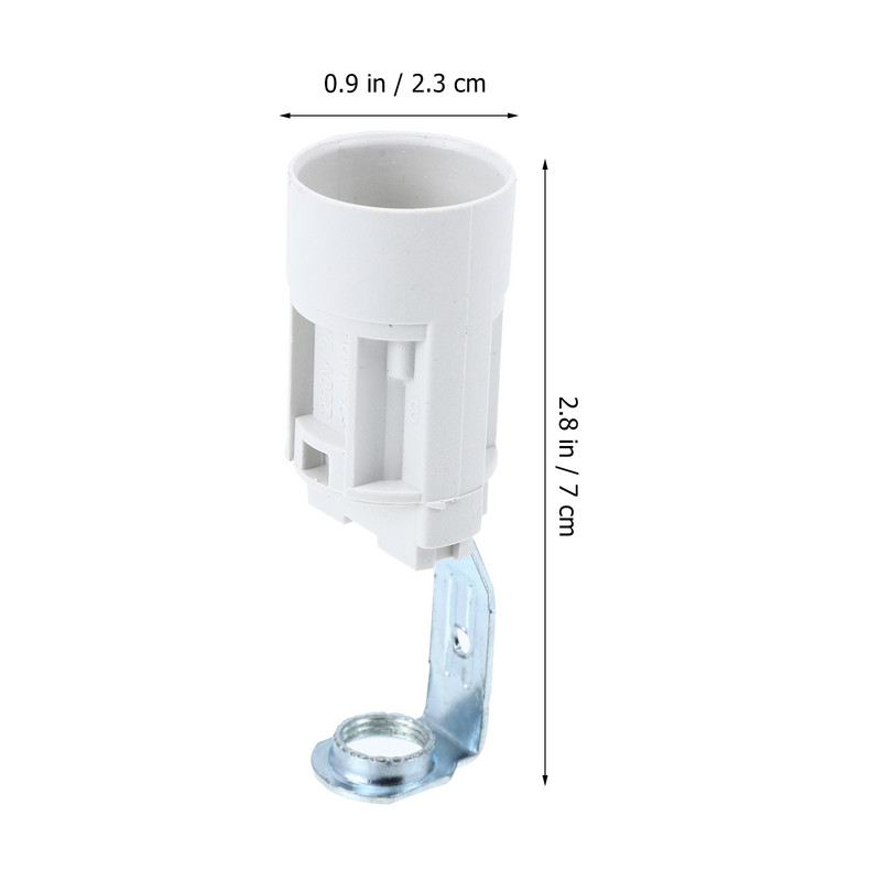 5 ks objímka E14 na sviečku, náhradné objímky na lampu