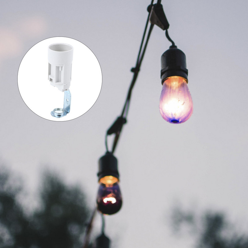 5 ks objímka E14 na sviečku, náhradné objímky na lampu