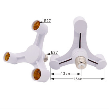 E27 до 6E27 5E27 4E27 2E27 Удължител на държача на електрическа крушка Разклонител Адаптер E27 Цокъл за крушка Преобразувател на главата на лампата Удължител Основен инструмент