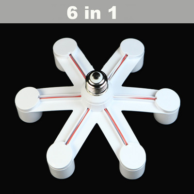 E27 kuni 6E27 5E27 4E27 2E27 lambipirni hoidiku pikendusjaoturi adapter E27 pistikupesa lambipea muunduri pikendusaluse tööriist