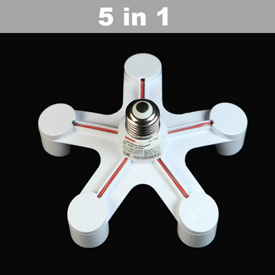 E27 kuni 6E27 5E27 4E27 2E27 lambipirni hoidiku pikendusjaoturi adapter E27 pistikupesa lambipea muunduri pikendusaluse tööriist