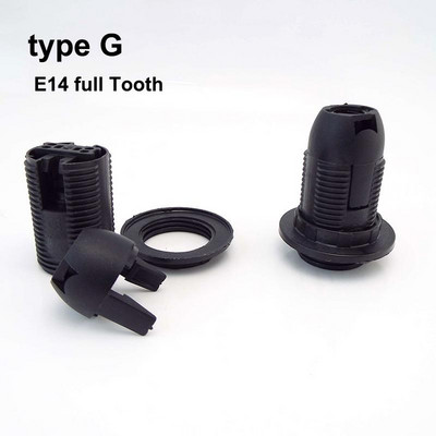 Balta juoda 220V 110V 2A varžtas E14 E27 M10 lizdo lemputės laikiklis "pasidaryk pats" Led šviesos lempos pagrindo dangtelis Maitinimo elektrinio gaubto keitiklis